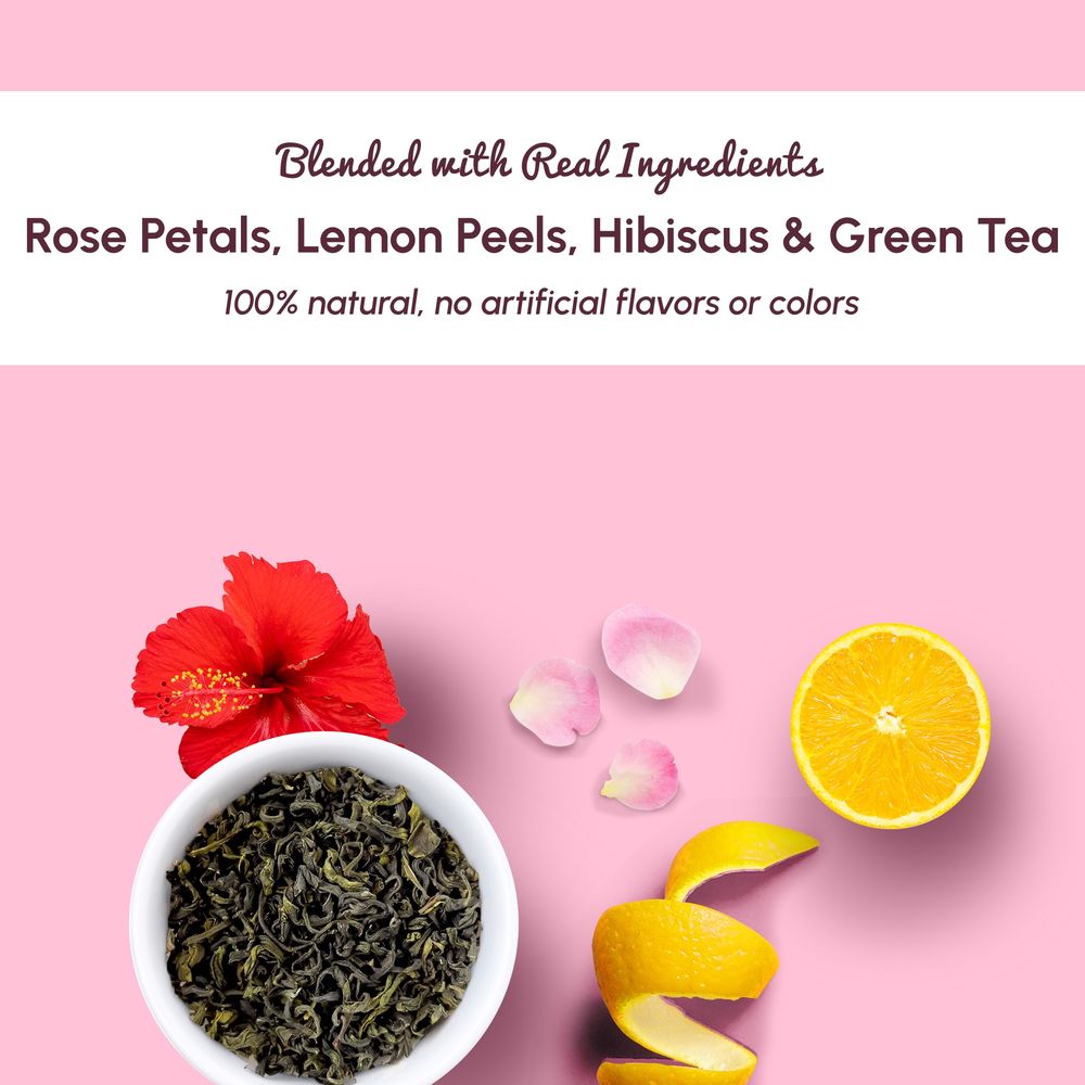 Rose Lemon Tea Ingredients